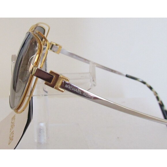MICHAEL KORS AUDRINA 140-15-58 SILVER AND GOLD COLOR METAL SUNGLASSES main image 8